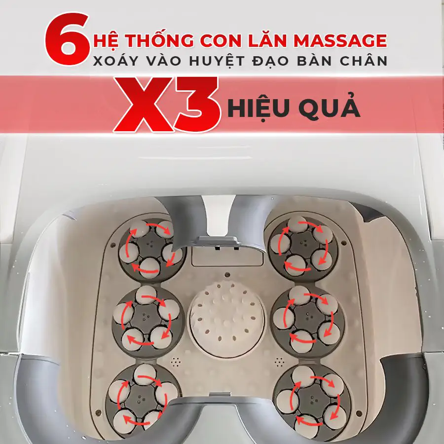Bồn ngâm chân OKACHI JP-200 (cao cấp)