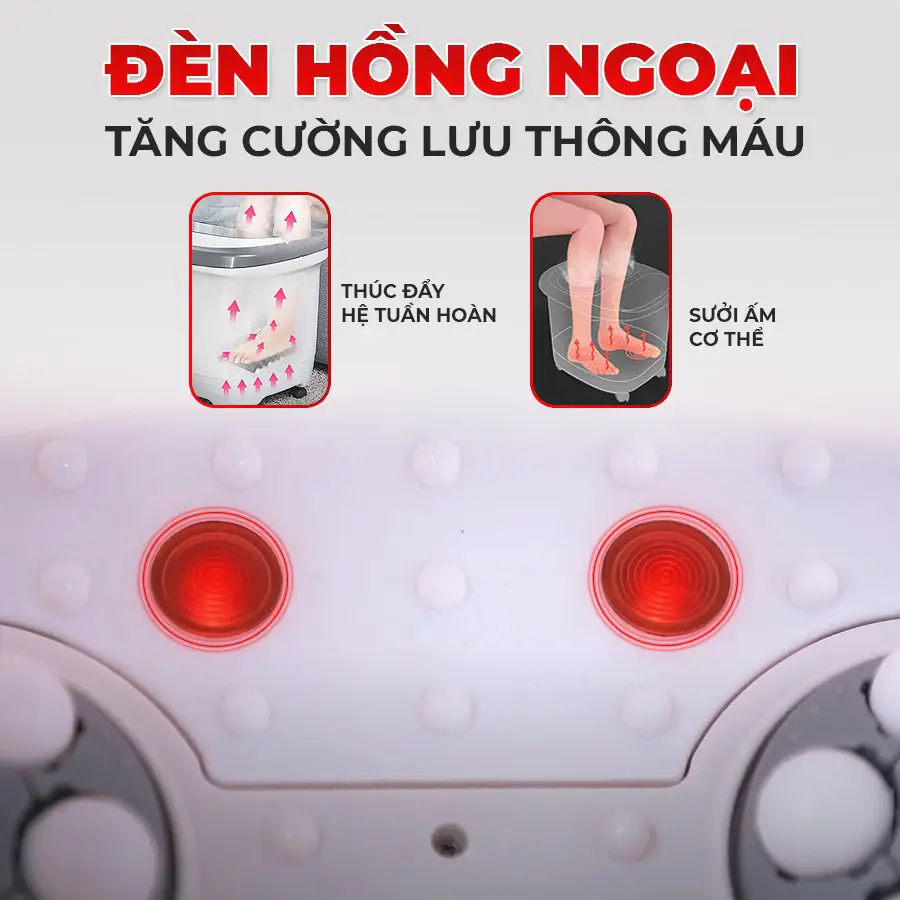 Bồn ngâm chân OKACHI JP-200 (cao cấp)