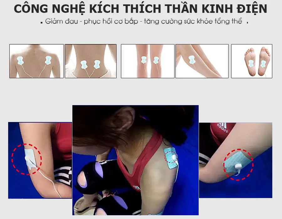 Máy massage chân trị liệu e-Physio Plus OTO EY-900P (Hàn Quốc) 