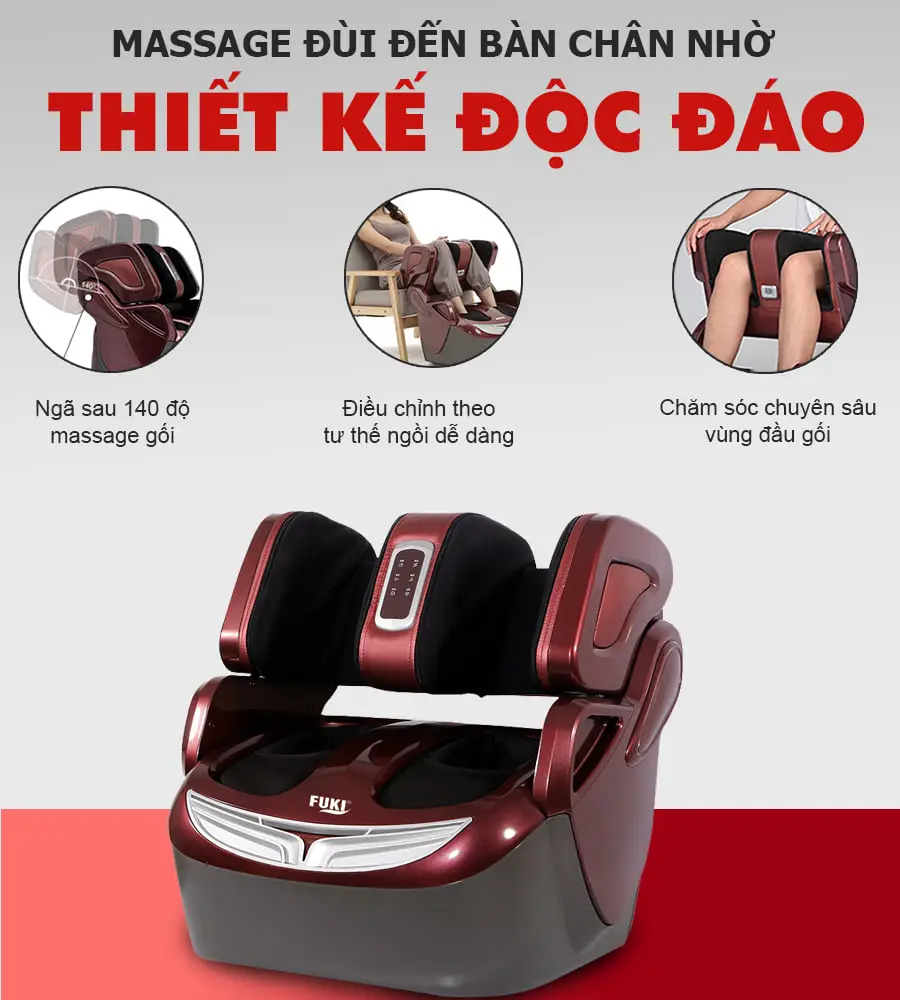 Máy massage chân 4D Fuki FK-6899 (Dòng cao cấp)