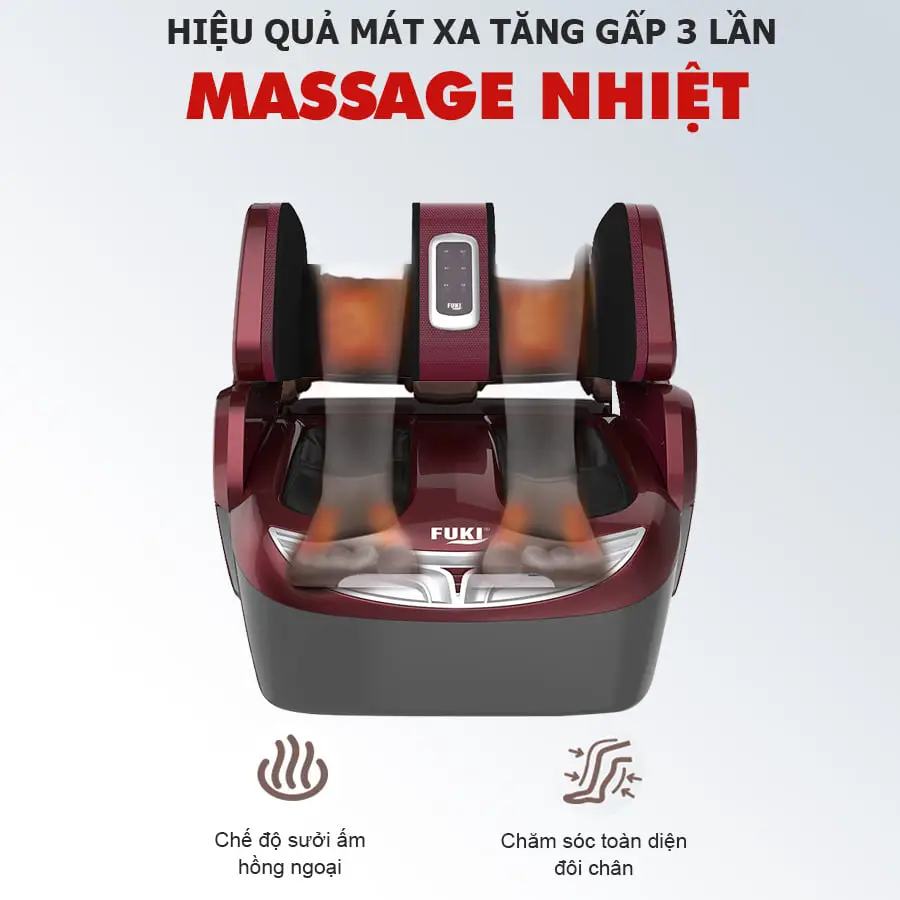 Máy massage chân 4D Fuki FK-6899 (Dòng cao cấp)