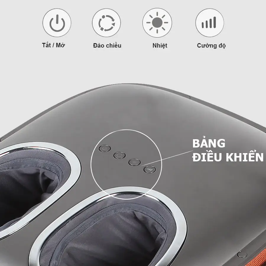 Máy massage chân QSeat OTO QS-88 (màu cam)