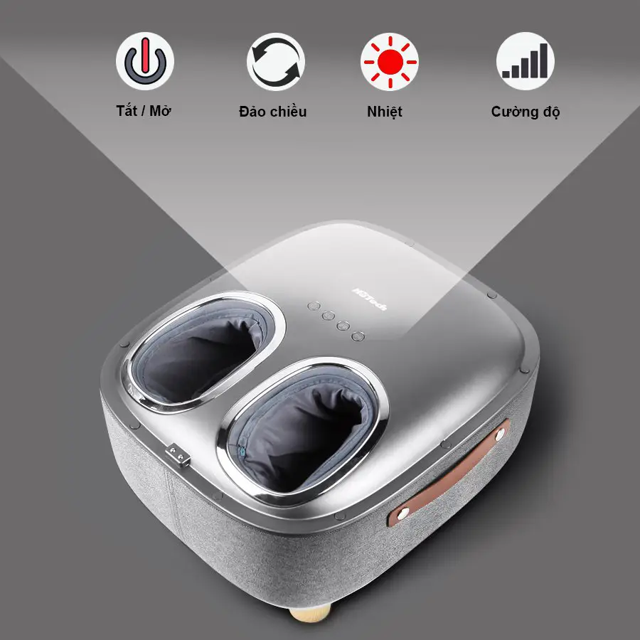 Máy massage chân QSeat OTO QS-88 (màu xám)