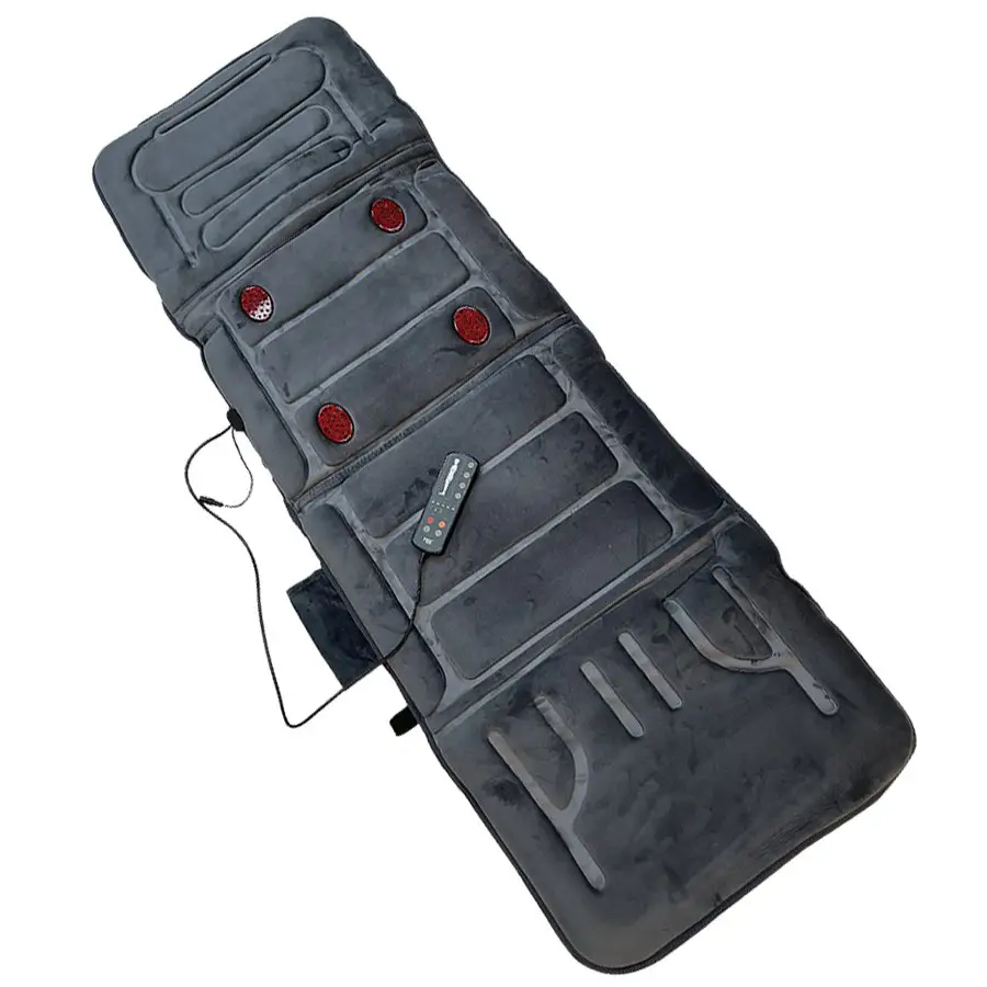 Nệm Massage Toàn Thân nhiệt và hồng ngoại OKACHI JP-M799 (màu xám)