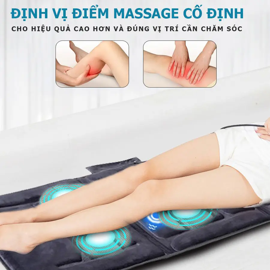 Nệm massage toàn thân OKACHI JP-M699 (dòng cao cấp)