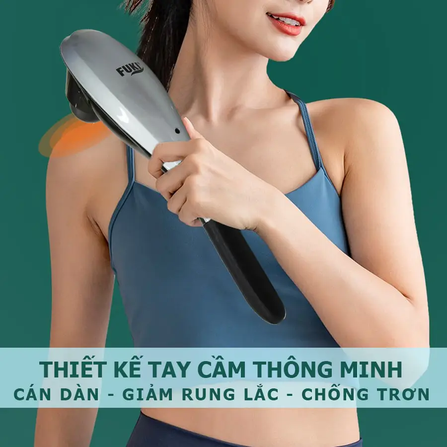 Máy massage cầm tay Fuki Japan FK-520E (Pin sạc)