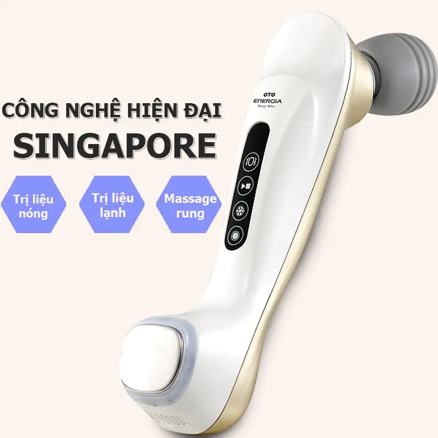 Máy massage mặt cầm tay mini OTO Energia EG-700 - Gold