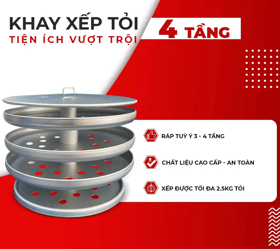 Máy làm tỏi đen FUKI FK-920 loại 8L (đỏ mận)