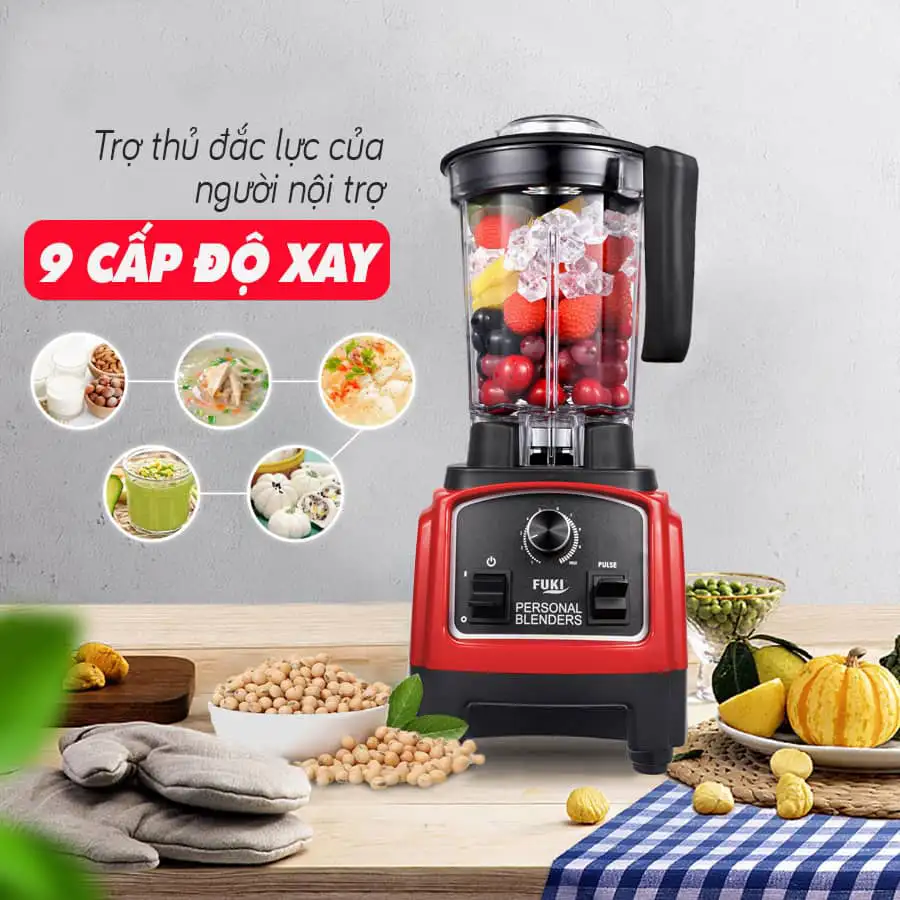 Máy xay sinh tố công nghiệp Fuki 1800W (FK-1800)