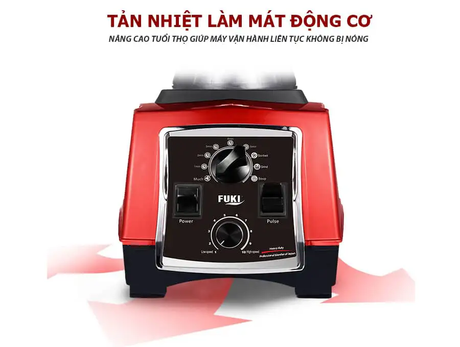 Máy xay sinh tố công nghiệp Fuki 3000W - Hẹn giờ (FK-3000A)