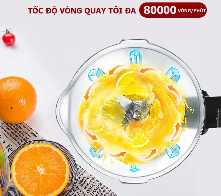 Máy xay sinh tố công nghiệp Fuki 3000W - Hẹn giờ (FK-3000A)