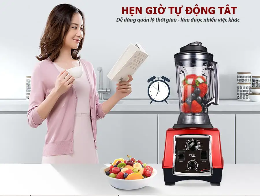 Máy xay sinh tố công nghiệp Fuki 3000W - Hẹn giờ (FK-3000A)