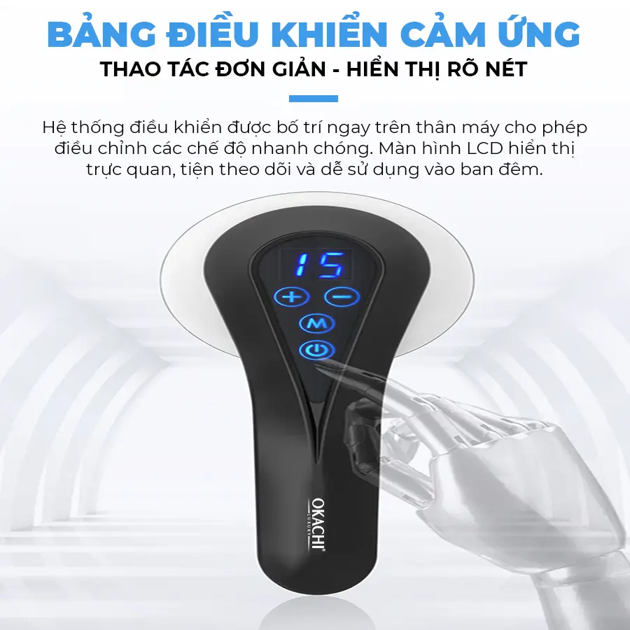 Máy massage cầm tay OKACHI JP-519E