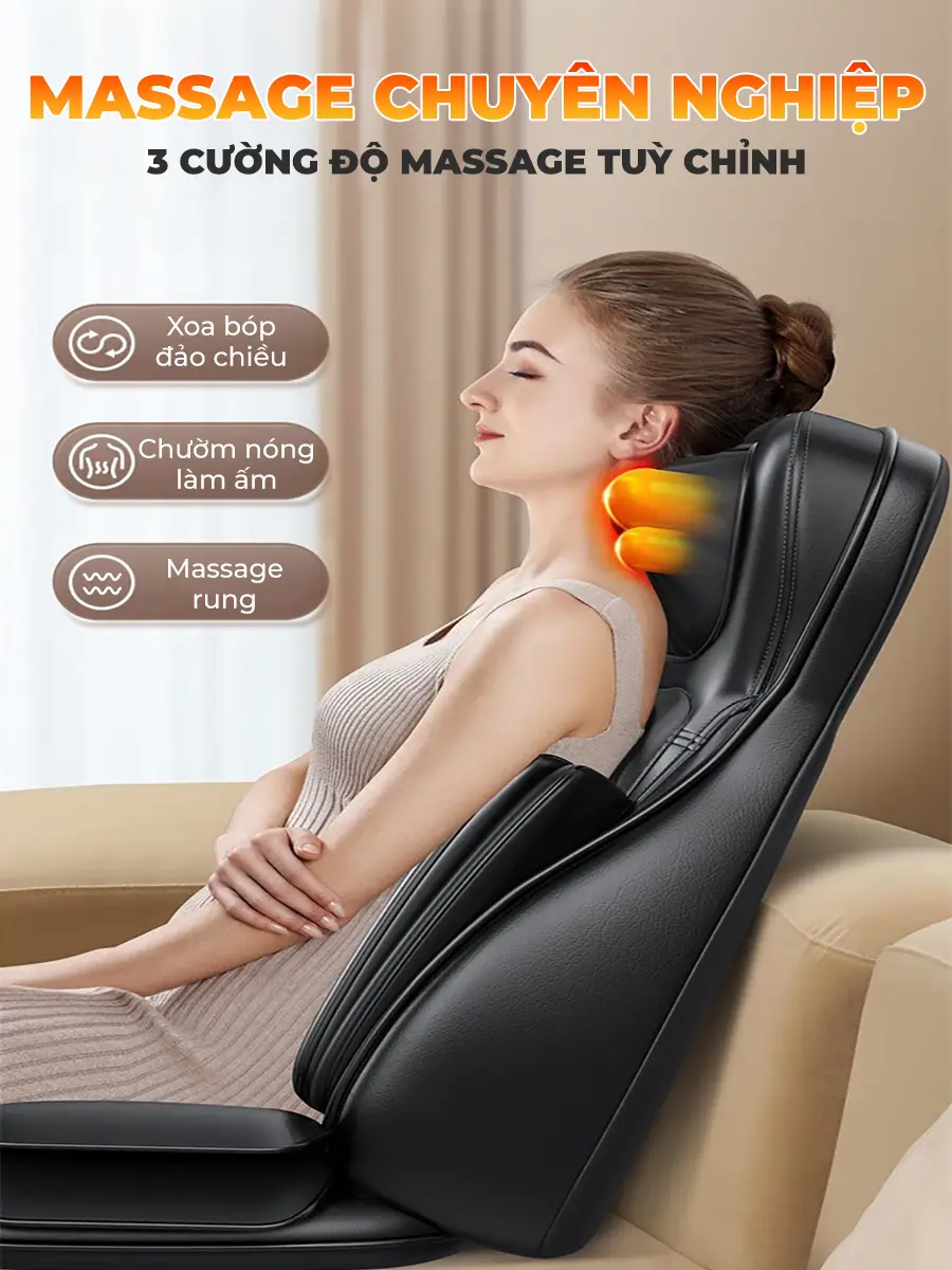 Đệm massage toàn thân OKACHI JP-A90