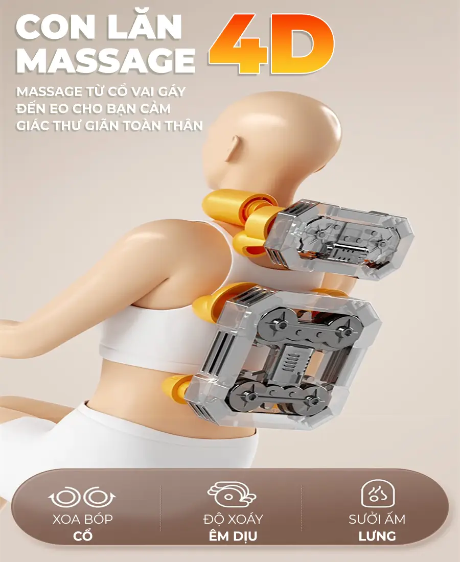 Đệm massage toàn thân OKACHI JP-A90