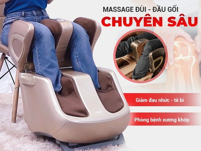 Máy massage chân thông minh 4D OKACHI JP-988 Plus