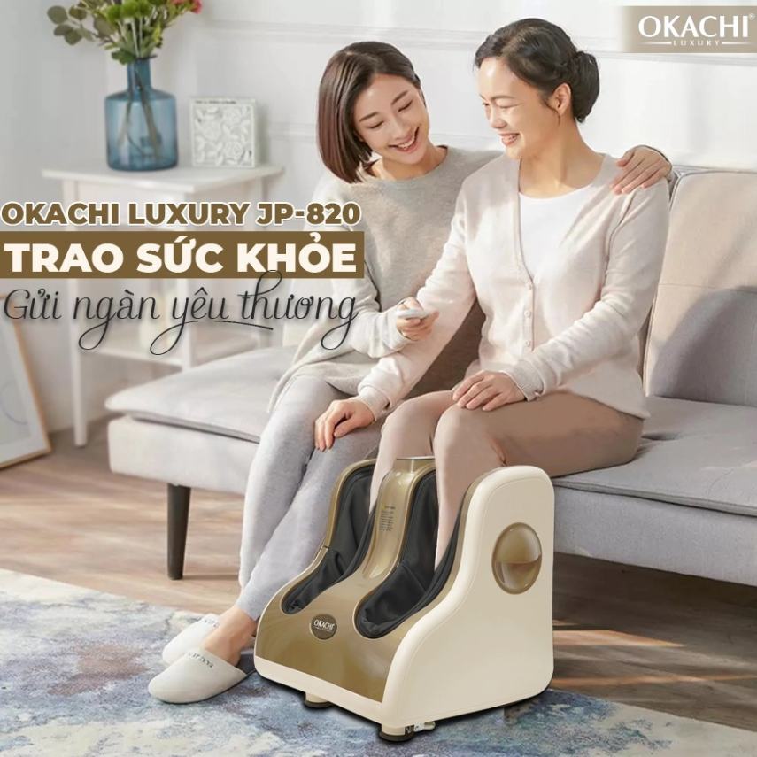 Máy massage chân Nhật Bản OKACHI JP-820 (4 motor)
