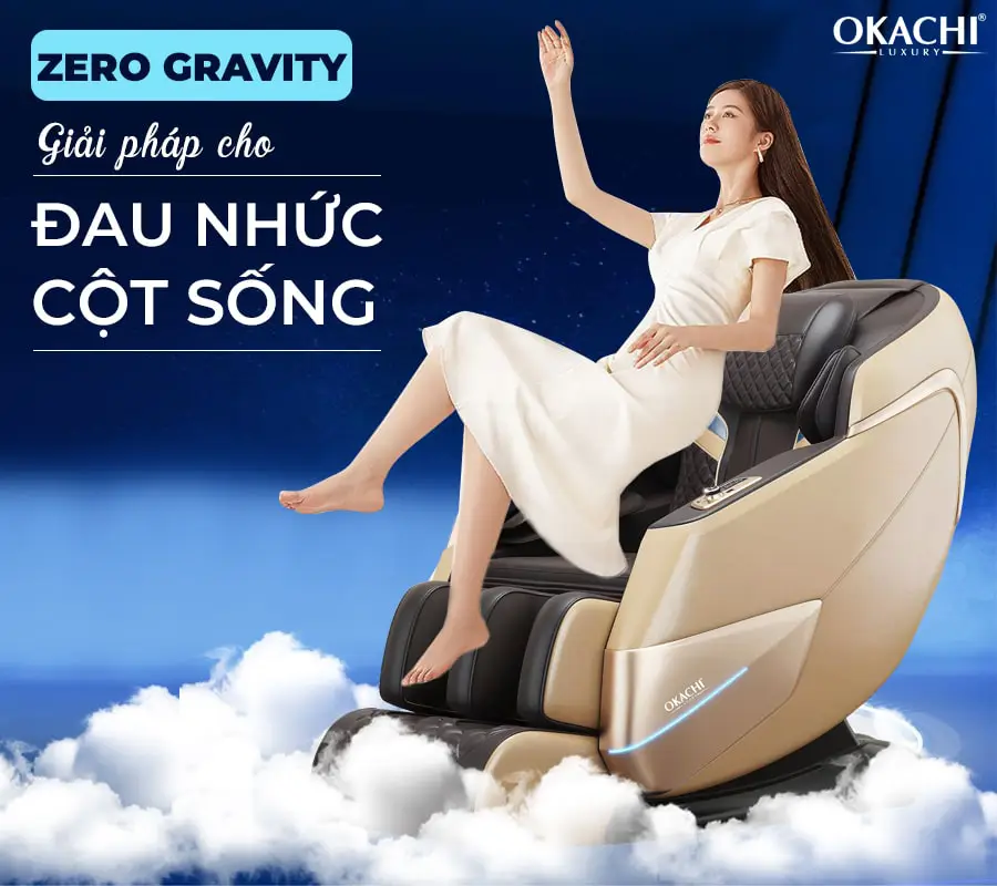 Ghế massage toàn thân OKACHI 4D JP-I65 cao cấp