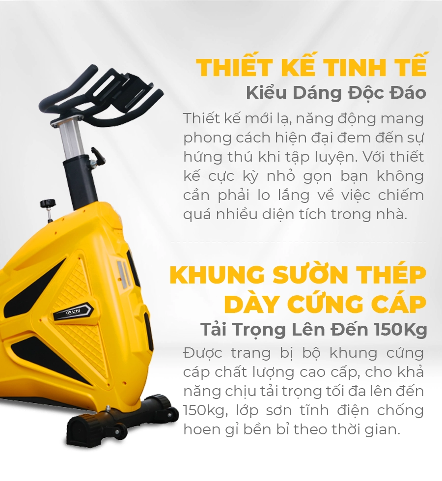 Xe đạp tập thể dục OKACHI SPORT JP-5988A