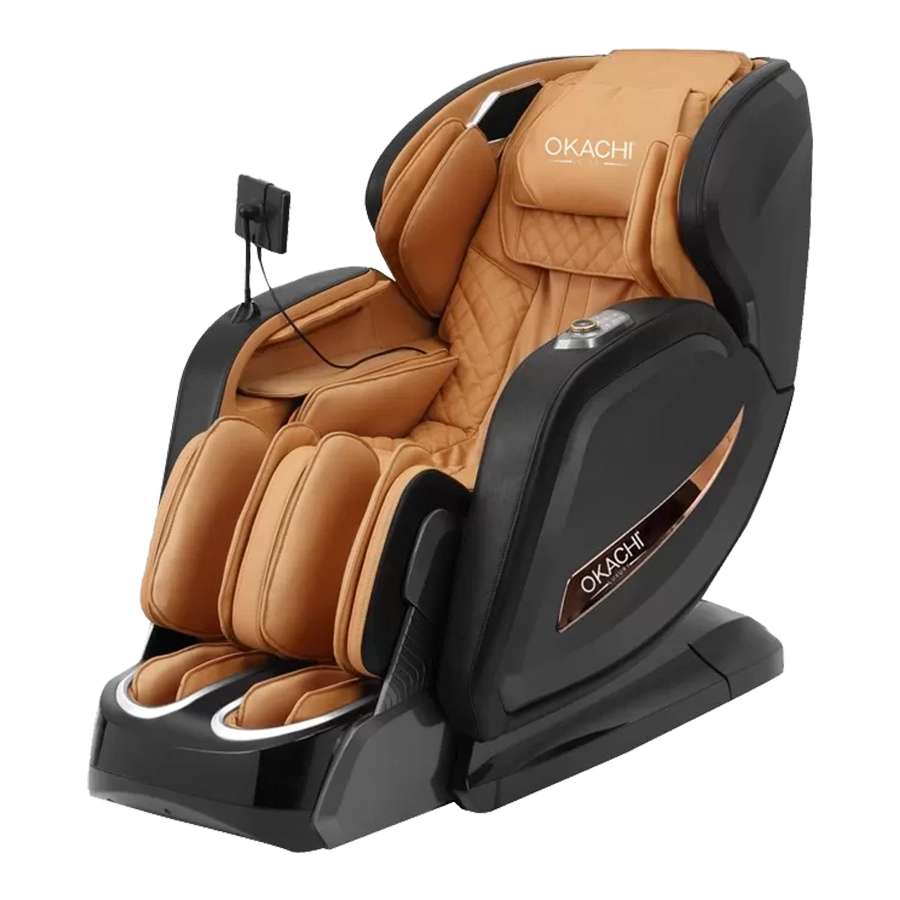 Ghế massage OKACHI LUXURY JP-I99 ( Nâu Vàng)