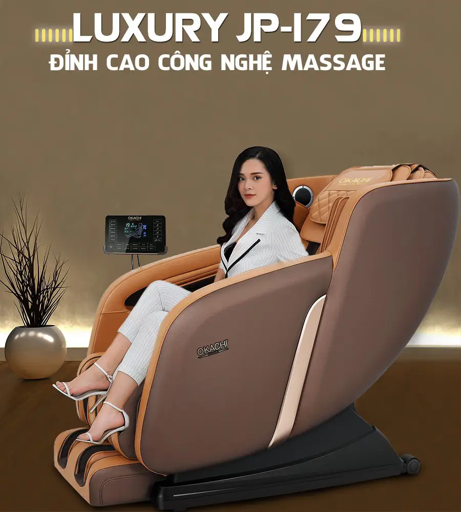 Ghế massage toàn thân OKACHI Luxury JP-I79