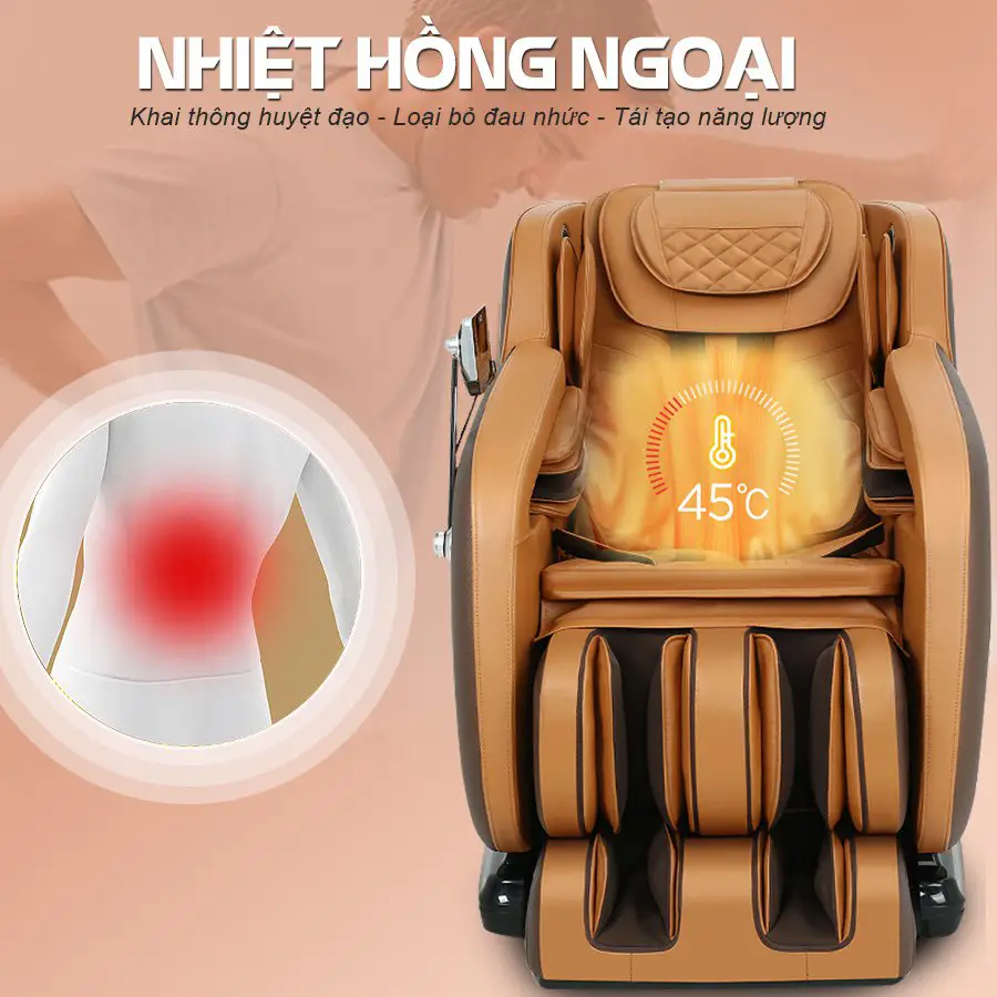 Ghế massage toàn thân OKACHI Luxury JP-I79