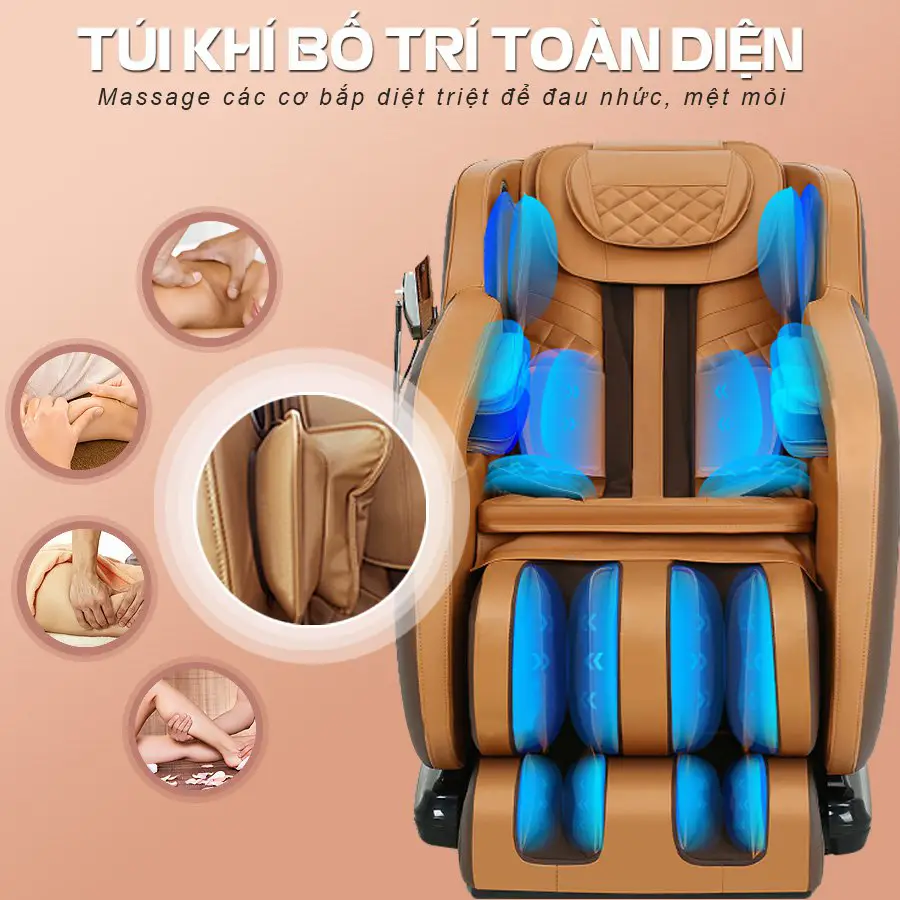 Ghế massage toàn thân OKACHI Luxury JP-I79