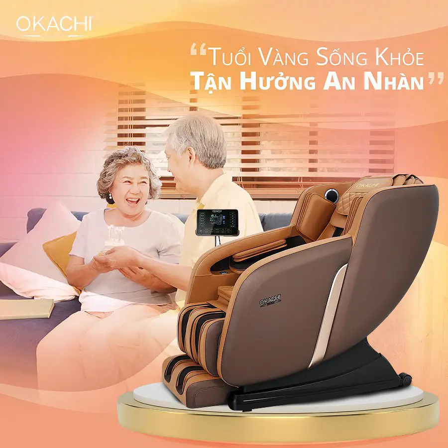 Ghế massage toàn thân OKACHI Luxury JP-I79