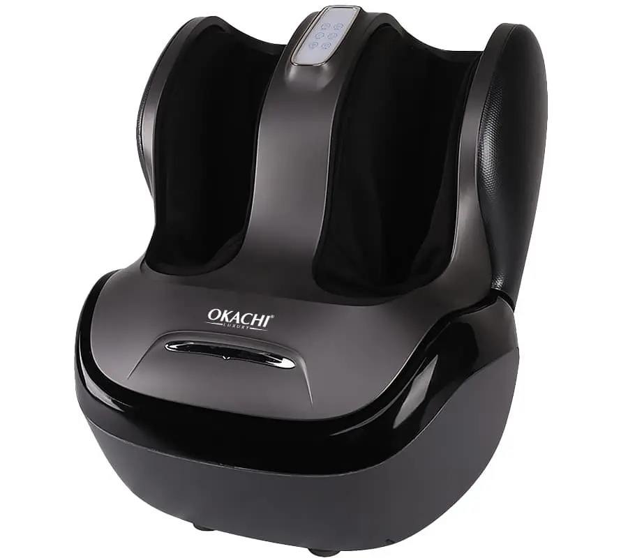 Máy Massage Chân Và Bắp Chân 4D OKACHI JP-986 dòng cao cấp (Đen)