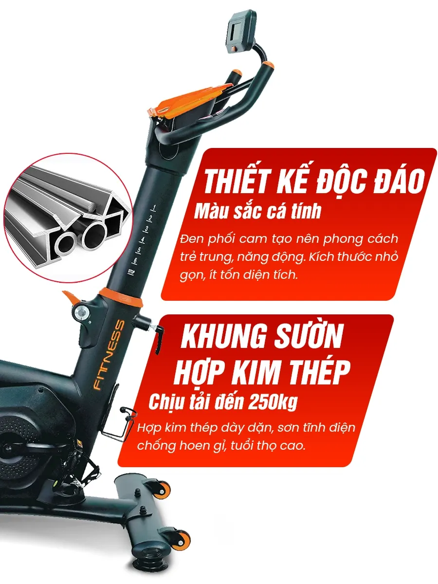 Xe đạp tập thể dục tại nhà OKACHI Sport JP-598A