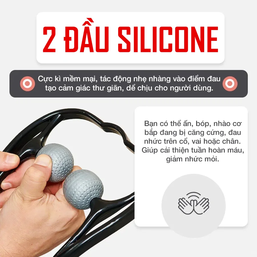 Dụng cụ massage cổ vai gáy OKACHI JP-BX6899