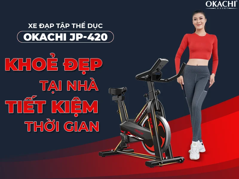 Xe đạp tập thể dục OKACHI JP-420
