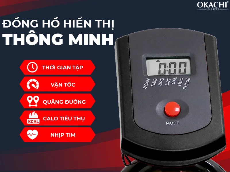 Xe đạp tập thể dục OKACHI JP-420