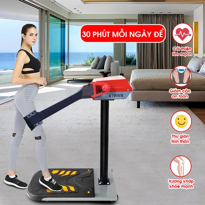 Máy rung bụng đứng giảm mỡ hiệu quả CALIFIT CF-450