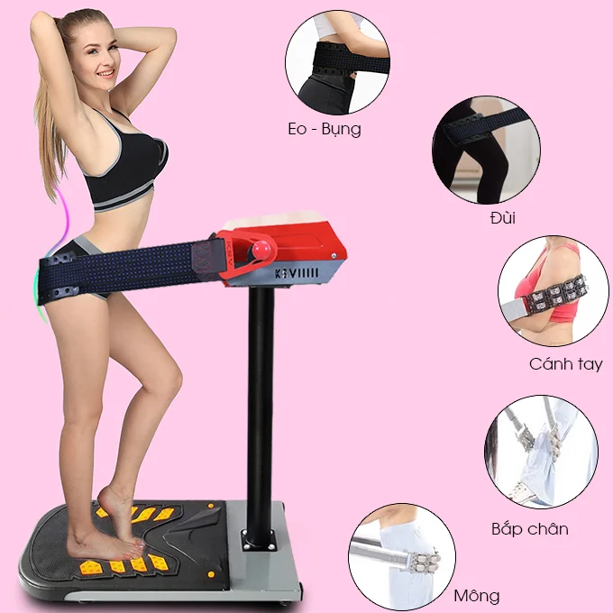 Máy rung bụng đứng giảm mỡ hiệu quả CALIFIT CF-450