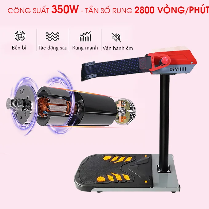 Máy rung bụng đứng giảm mỡ hiệu quả CALIFIT CF-450