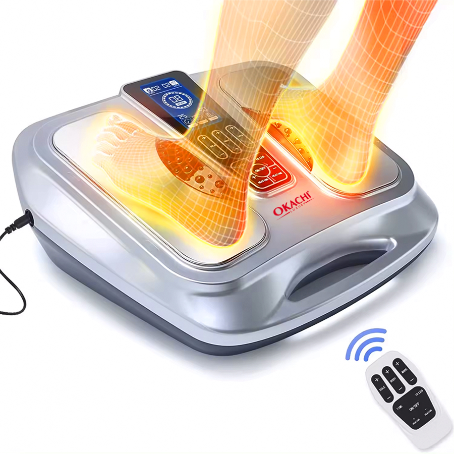 Máy massage chân trị liệu châm cứu bấm huyệt OKACHI JP-950P