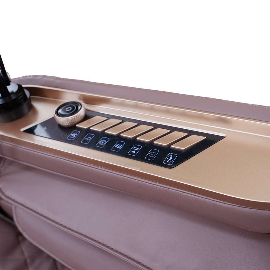 Ghế massage toàn thân 4D OKACHI JP-5100 (trắng nâu)