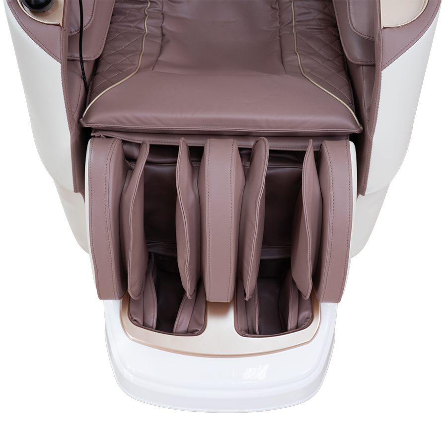 Ghế massage toàn thân 4D OKACHI JP-5100 (trắng nâu)